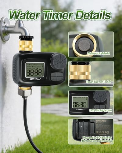 Misters for Outside Patio with Automatic Sprinkler Timer - Image 3