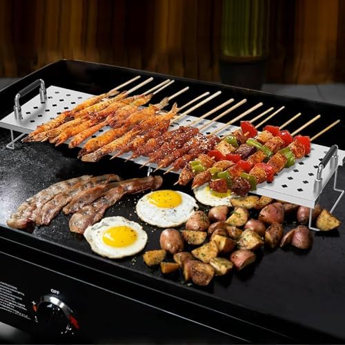Adjustable Griddle Warming Rack for Flat Top Griddle, Stainless Steel - Image 5