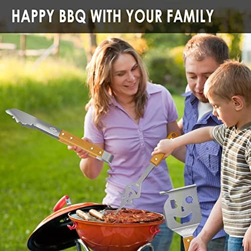 BBQ Tools Set, BBQ Accessories for Outdoor Grill, Unique Gifts for Men, Dad - Image 6