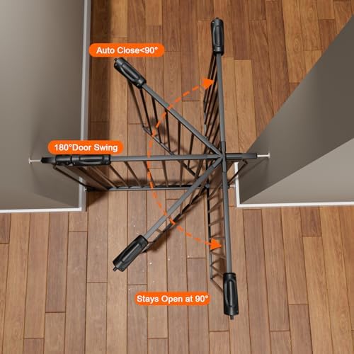 67 to 71.5 Inch Extra Wide Baby Gate for Doorway Stairs - Image 3
