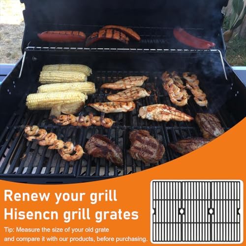Hisencn Grill Grates for Char-Broil Advantage 463344015 463343015-16 15/16" - Image 3