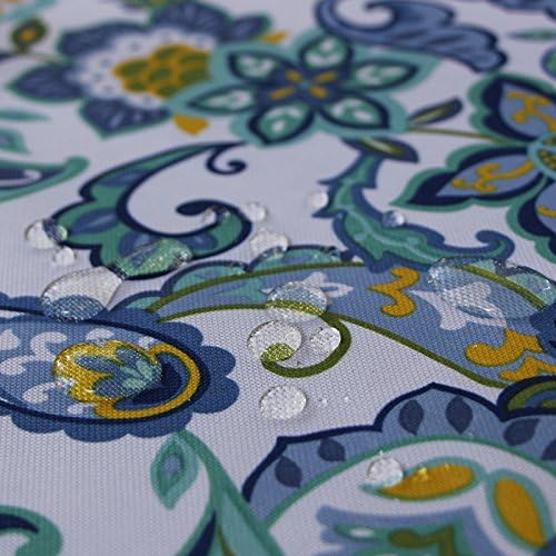 EHouseHome Outdoor Indoor Tablecloth with Umbrella Hole for Oval Table,Waterproof Patio Table Cloths, Spring/Summer Table Covers with Zipper for Backyard Circular Table/BBQs/Picnic,60 x 84 inches - Image 4