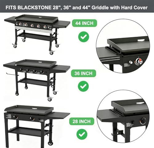 Handle & Hinge Kit for Blackstone 28, 36, 44 inch Griddles Lid Cover Hinges - Image 3