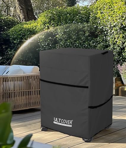 ULTCOVER Waterproof BBQ Grill Cover, 32 inch, Black - Image 6