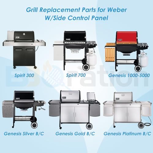 7639 17.5" Grill Grates Replacement for Weber GS4 Spirit II 300 Series, for Weber Spirit 300 Grill Grates, Genesis Silver/Gold/Platinum B/C, Genesis 1000-5000 for Weber Grill Grates - Image 3