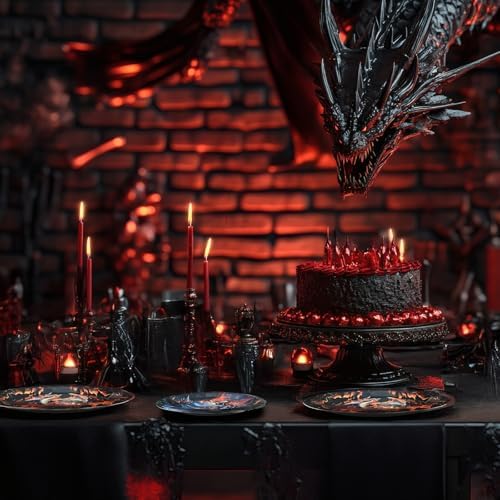 Dragon Party Decorations - Dragon Party Plates and Napkins for Kids Birthday Party, Serves 20 Guests - Image 6
