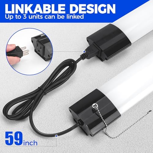 Barrina BS84 LED Shop Lights 4FT for Workshop, 84W 10000LM 5000K, 10 Packs - Image 6