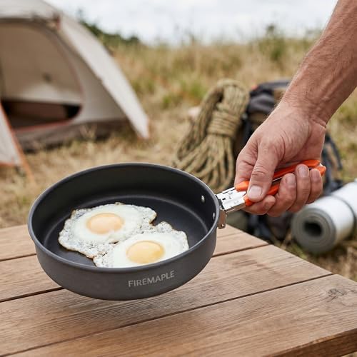 Fire-Maple 7.6 Inch Camping Frying Pan Portable Nonstick Camping Skillet - Image 3