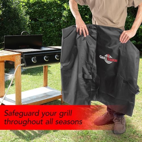 GrillTough Heavy Duty BBQ Grill Cover for Outdoor Grill, 30 Inch Charcoal - Image 6