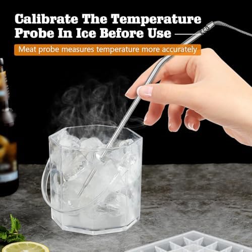 Meat Probe Thermometer Replacement for Thermopro TP10 TP25 etc, 2.5mm Plug - Image 4