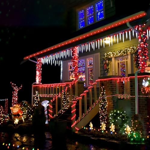 Solar Rope Lights, 2 Packs Total 132ft 400LED Solar String Lights, 8 Modes - Image 6