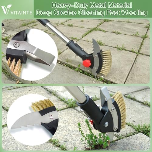 3 in 1 Crack Weeder Tool Long Handle - Image 3