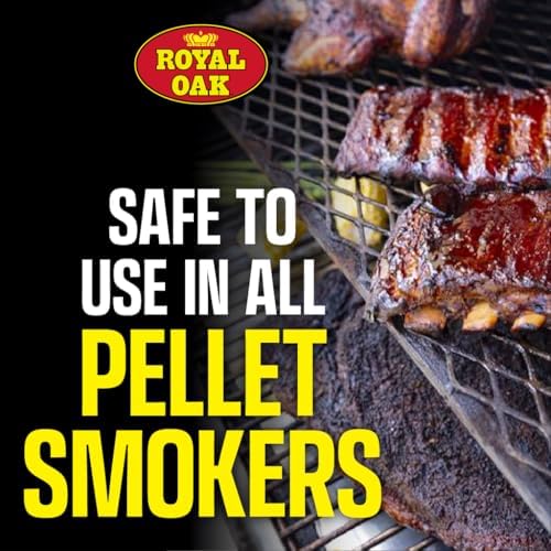 Royal Oak 100% Charcoal & Hickory Pellets, 30 LB, Smoky BBQ, Pellet Grill - Image 4