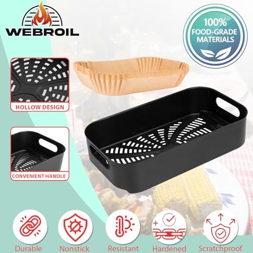 Nonstick Foodi Combo Crisper Basket for Ninja FG551 Foodi Indoor Grill - Image 3