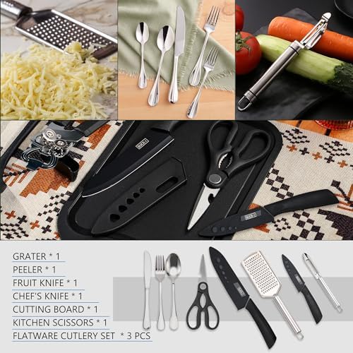 Wesqunie Silicone Cooking Utensils Set, Cookware Set for Outdoor Camping - Image 5