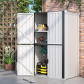 AECOJOY Outdoor Storage Cabinet Waterproof, 70'' Large Vertical with Floor by AECOJOY