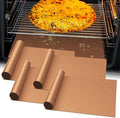 Oven Liners for Bottom of Oven, 4 Pack Resuable Heavy Duty Teflon Oven Mat, Non Stick Oven Mats for Bottom of Electric Oven Gas Oven Toaster Stove Top Protectors Microwave Stove Grill, Easy to Clean by MimekitchenKitchenHelper