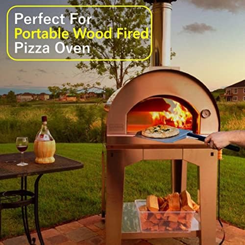 Old Potters Kiln Dried Mini Pizza Oven Cooking Logs~ 6 Inch Wood Logs for Grills and Smokers, Solo Stove Mesa XL Hickory~ 12 lbs, (790 Cubic Inches) - Image 4