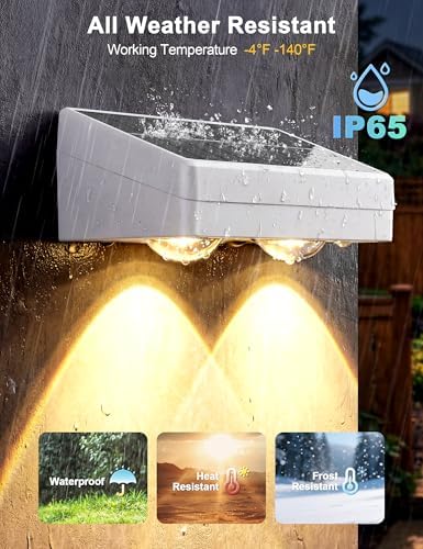 JOFIOS Solar Fence Lights Outdoor with Remote, 9 Fixed Colors ＆ Color Changing Solar Lights Outdoor Waterproof IP65 Dusk-to-Dawn Vinyl Fence Lights for Patio, Railing, Pool, Porch, Backyard, 16 Pack - Image 4