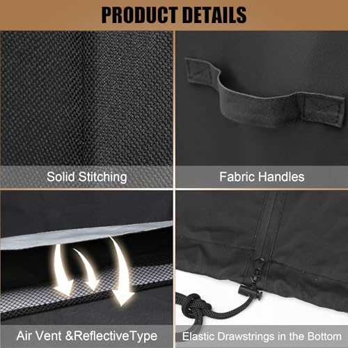 QuliMetal Grill Cover for Pit Boss Lockhart Platinum Series Grill - Image 4