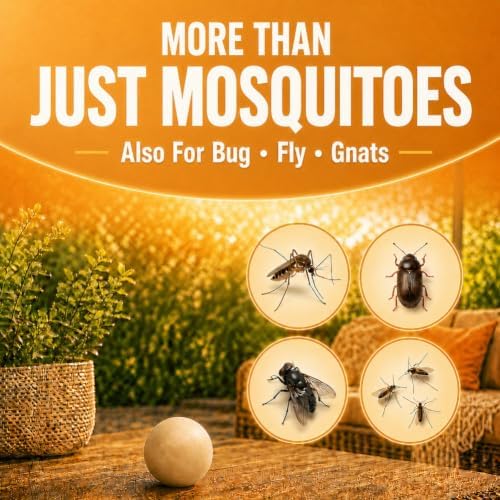 AUDQQM Mosquito Repellent Outdoor Patio, Mosquito Repellent Ball Indoor-12P - Image 2