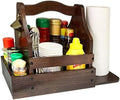 Outdoor BBQ Grill Caddy with Paper Towel Holder & Bottle Opener by Velavow