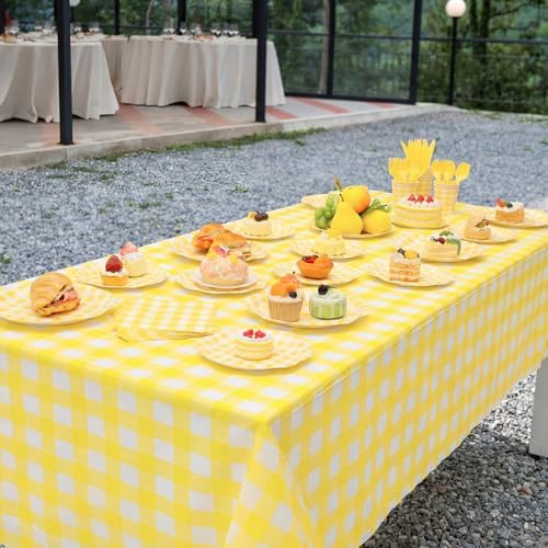 Havawish 340 Pcs Gingham Picnic Style Gingham Party Supplies - Image 6