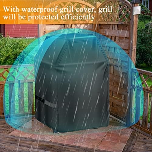 Aoretic Grill Cover, 48 inch BBQ Gas Grill Cover for Outdoor Grill, Grill Cover Barbecue Waterproof, Anti-UV for Weber Char-Broil Monument Nexgrill Spun Charbroil - Image 3