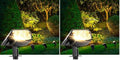 AUDERWIN Solar spotlights Outdoor 63 LED 3 Lighting Modes, IP65 Waterproof Lighten Yard Garden House Garage Pathway for Christmas Decorations-8 Pack by AUDERWIN