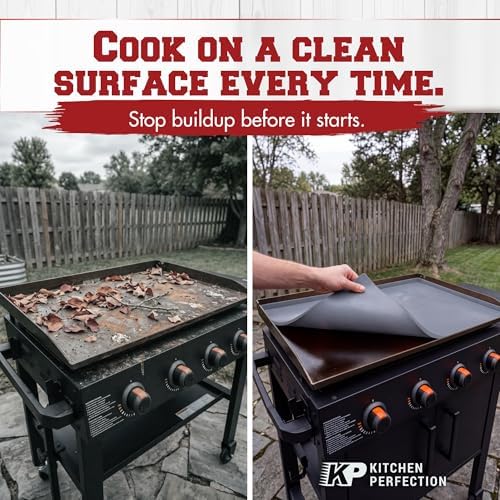 KITCHEN PERFECTION Silicone Griddle Mat Cover for Blackstone Grill 22 Inch - Image 5