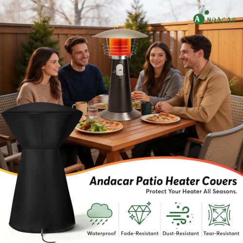 Patio Heater Cover 17"D for Cuisinart COH-500 Tabletop Heater - Image 6