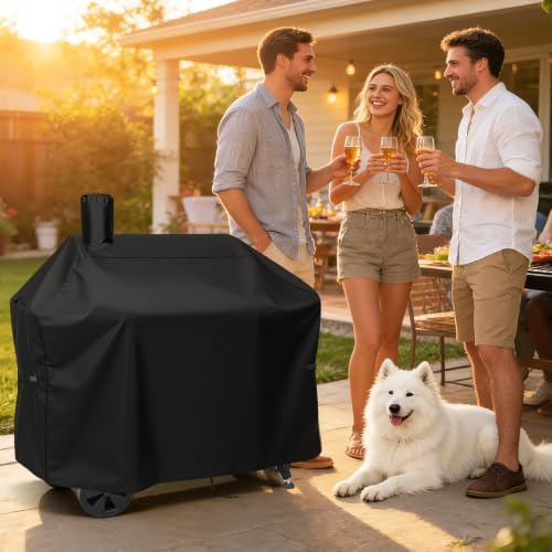 Charcoal Grills Cover 54 Inch for Z Grills 10002B2E Pellet Grill - Image 2