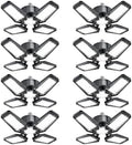 Garage Lights 8 Pack 120W, 12000LM LED Garage Lights with 4+1 Deformable Panels 6500K Screw in LED Shop Lighting for Workshop, Basement Support E26/E27 by TOPAUBUB
