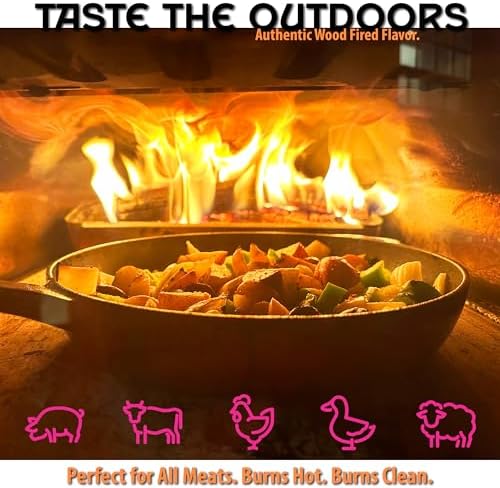 Cherry Mini Split 8" Cooking, Grilling, Smoking Wood, Approx 17lbs Product of USA 1,248 cu. in. - Image 5