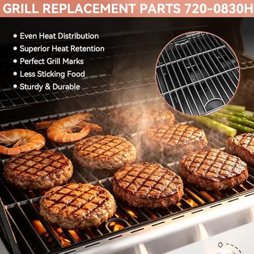 720-0888N Grate & Heat Plate Parts Set for Nexgrill 5 Burner 720‑0888S Kit - Image 7