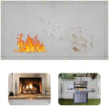 3' X 5' Grill Heat Shield for Deck Railing, Fireproof Heat Shield for Grill by Unknown