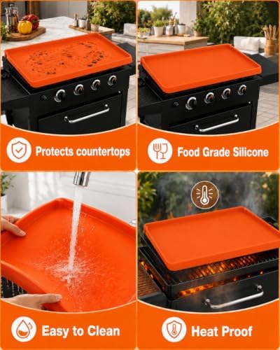 joyhalo Full-Edge 28" Blackstone Silicone Griddle Cover - Image 7