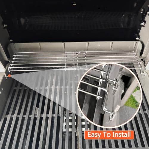 QuliMetal 7641 Warming Rack for Weber Spirit 300 & II 300 Series Gas Grills - Image 5