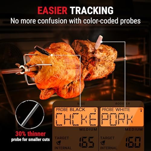 TempPro TempSpike 1000FT Wireless Meat Thermometer Digital with 2 Probes - Image 6