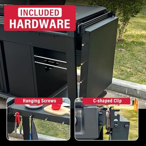 Utheer Folding Side Shelf for Traeger Woodridge, Woodridge Pro/Elite - Image 6