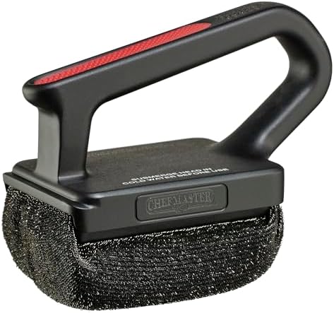 Chef Master Bristle-Free Grill Brush, ArmorTec Stainless Mesh - Image 4