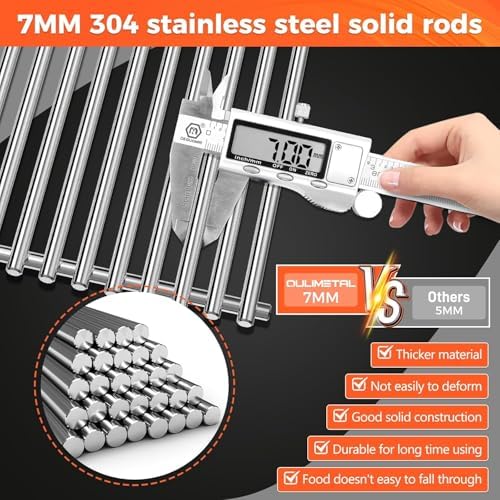 QuliMetal 18.75" Grill Grates for Weber Genesis II 300 and II LX 300 Series - Image 3