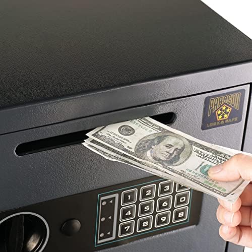 Electronic Safe Deposit Box - Drop Safe with Digital Keypad and 2 Manual Override Keys for Business Cash Drops or Home Safety by Paragon Safes - Image 7