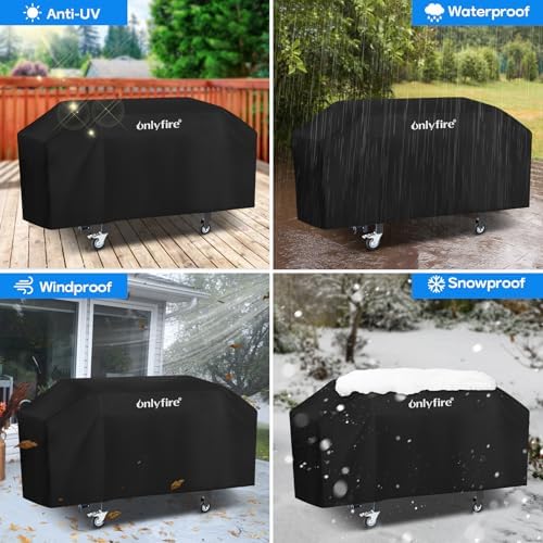 Onlyfire Griddle Cover for Blackstone 36" Griddle, 600D Heavy Duty - Image 6