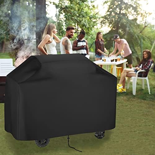 Heavy Duty Griddle Cover for Pit Boss 4-Burner Ultimate Griddle, Waterproof Black - 63" L×31" W×35" H - Image 5