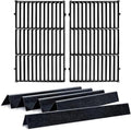 DG264 19.5" Grill Grates 17.5" Flavorizer Bars for Weber Genesis 300 Series E-310 E-320 E-330 EP-310 EP-320 EP-330 S-310 S-330 Gas Grill (2011-2016 with Front Control Knobs) 7524 7621 by DirectStore