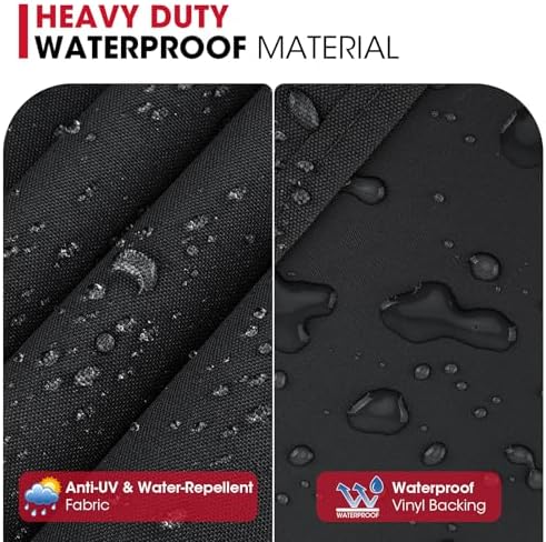 Unicook Grill Cover 58 Inch, Heavy Duty Waterproof UV Resistant BBQ Cover - Image 3