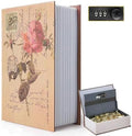Decorative Book Safe with Combination Lock, Diversion Faux Book Hidden Safe by FOWSEEK