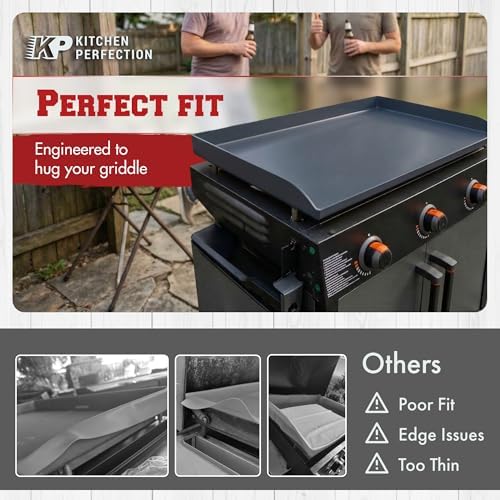 KITCHEN PERFECTION Silicone Griddle Mat Cover for Blackstone Grill 17 Inch - Image 5