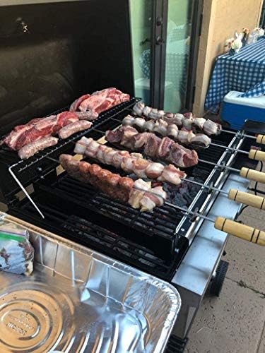 Brazilian BBQ Rotisserie Grill 4 Skewers - Image 4